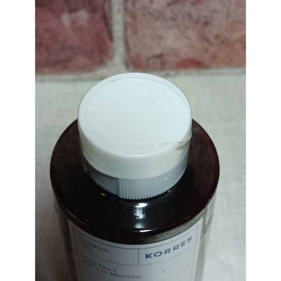 NEW Korres Renewing Cleanser Body Wash Mint Tea 8.45 oz Sealed Renew & Hydrate - Picture 2 of 2